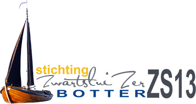 Logo Stichting Zwartsluizer Botter ZS13