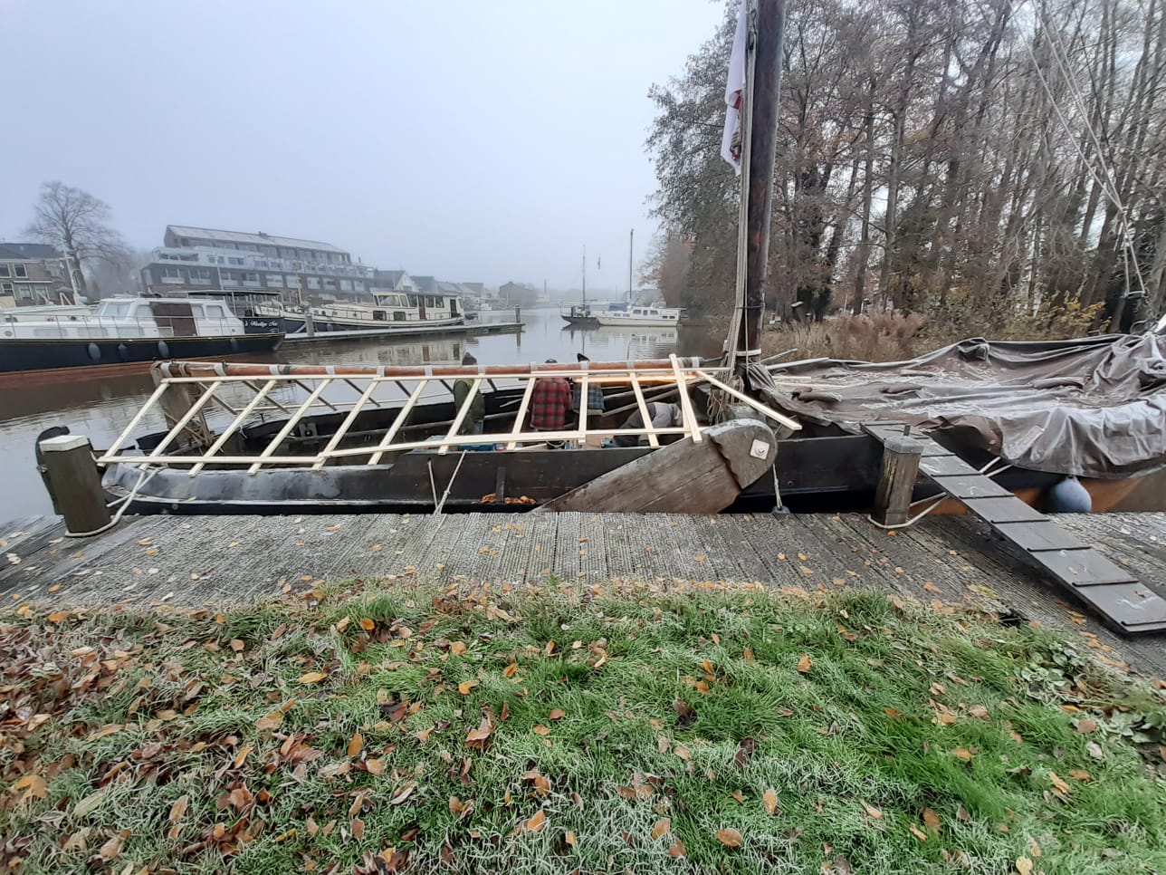 Winterconstructie gereed